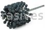 Weiler 34222 CrossFlex Standard Duty Bore Brush 2 Diameter 120 SC Grit