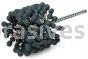Weiler 34268 CrossFlex Heavy Duty Bore Brush 3-1/2 Diameter 240 SC Grit