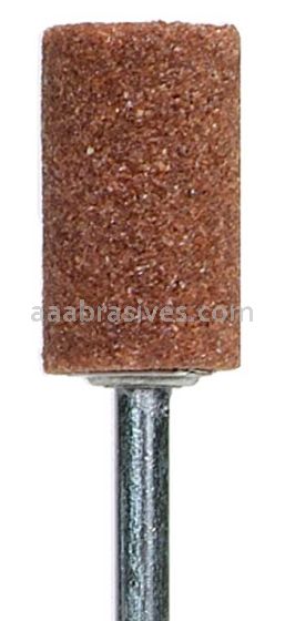 Norton W177 3/8 x 3/4 Gemini 38A M/J2 1/8 x 1-1/2 Vitrified Bond Mounted Points - W Shapes