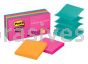 Post-it&trade; Super Sticky Pop-up Notes R330-10SSPGO 3 in x 3 in Assorted Colors 3M 7010311498