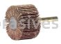 Weiler 52011 1-1/2" x 1" Tiger Coated Abrasive Flap Wheel 1/4" Stem 120 AO