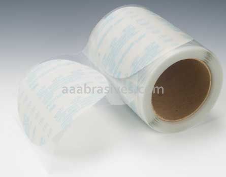 3M™ 7010533576 5 x 150 ft x 3 60 Micron 3MIL 366L Hookit™ Microfinishing Film Roll