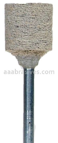 Norton W185 1/2 x 1/2 A80-HBF3 J2 1/8 x 1-1/2 BF3 Cotton Fiber Mounted Points