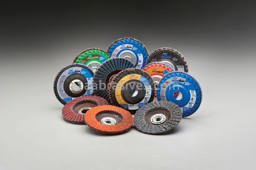Norton 7 x 7/8 60/Norton BlueFire Type 27 Fiberglass Plate/R884//Norton Flap Discs
