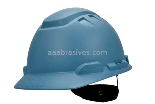 3M&trade; 7100245296 SecureFit&trade; Elevated Temperature Hard Hat H-704T-SF Blue 4-Pt Pressure Diffusion Ratchet Suspension