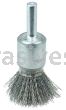 Weiler 11000 1/2" Coated Cup Crimped Wire End Brush .006" Steel Fill