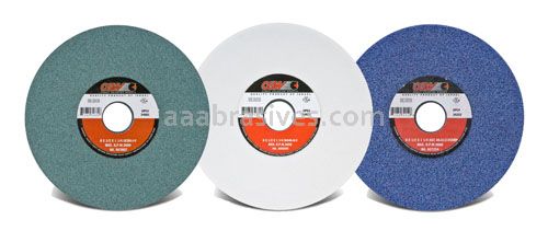 7x1x1-1/4(R/1-3x1/2), Grinding Wheel, T-5, Vitrified, WA46-J-V, White A/O