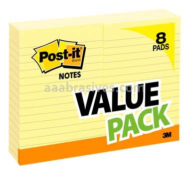 Post-it™ Notes 660-8PK 4 in x 6 in 3M 7100075820