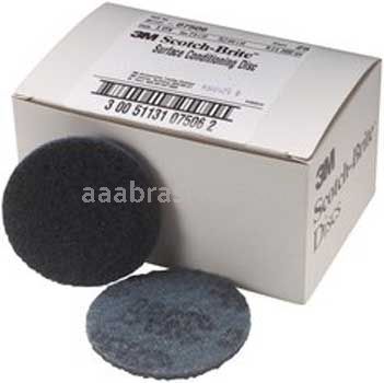 3M™ 7010309483 3" 07506 A/O Very Fine Scotch-Brite™ SC-DH Surface Conditioning Disc