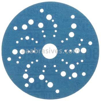 3M™ 7100090978 5” #180 Grit Hookit™ Blue Abrasive Disc 321U Multi-hole