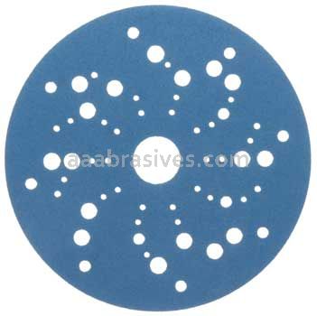 3M™ 7100091238 5” #320 Grit Hookit™ Blue Abrasive Disc Multi-hole