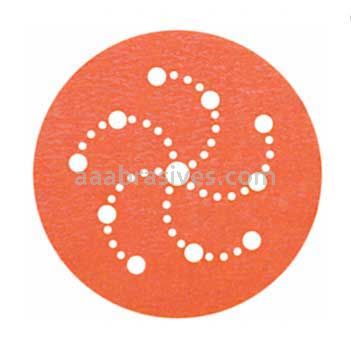 5" Vac 180 Grit H&L Dynacut Extreme Orange Premium Film Disc 50 Pack