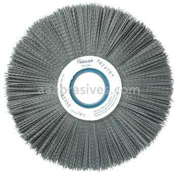 Weiler 83300 10" Crimped Filament Nylox Wheel .018/500 SC Fill 2" Arbor Hole