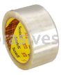 Scotch&trade; Box Sealing Tape 372 Clear 48 mm x 50 m 3M 7000042511