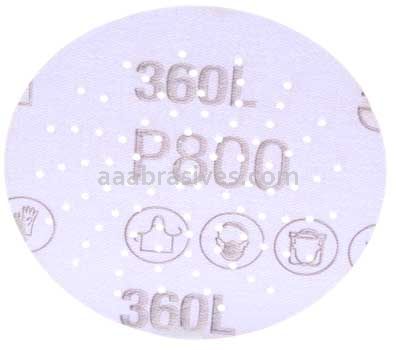 3M™ 7100010262 3” P800 Grit 360L Hookit™ Clean Sanding Disc