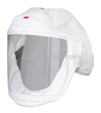 3M&trade; 7000127429 S-133S-5 Versaflo&trade; Headcover with Integrated Head Suspension White Small/Medium