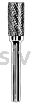 Dynabrade Carbide Burr 3/8" (10 mm) Dia. SA-3 D/C Burr Cylinder 3/4" (19 mm) Flute L 1/4" Shank