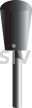 B-111, 7/16x11/16x1/8"sk, Mounted Point, Vitrified, PA/O