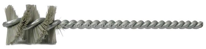 Weiler 26915 .890" Nylox Micro Abrasive Tube Brush 600 AO 1" Brush Length