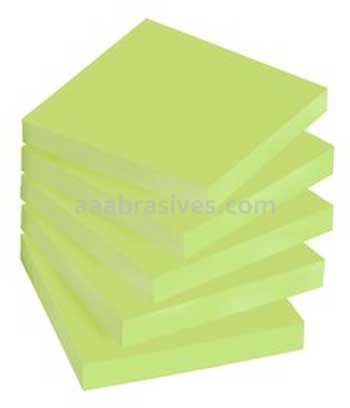 Post-it™ Super Sticky Notes 654-5SSLE 3 in x 3 in Limeade 3M 7010371216