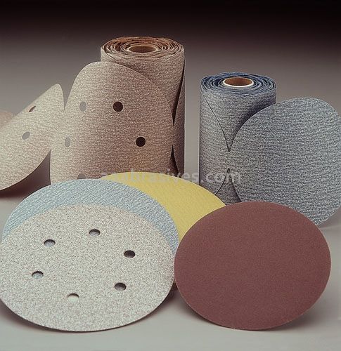 Norton Abrasives 66623327203 5 x 11/16 (125mmx18mm) Norton No-Fil Multi-Air Plus NorGrip P600-B A975 Paper Hook and Loop Discs
