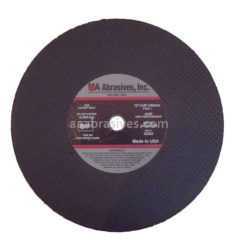 16x5/32x1 Cutting Wheel T-1 Resin Bond A24R Metal High Speed