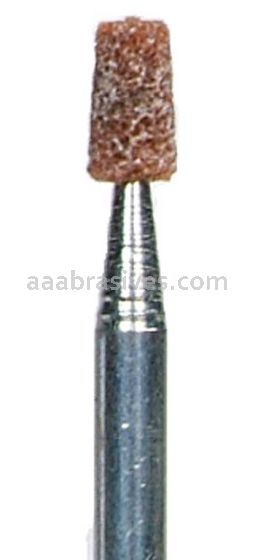 Norton B96 1/8 x 1/4/Gemini 38A M/D5 1/8 x 1-1/2 /Vitrified Bond Mounted Points - B Shapes