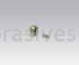 Dynabrade 11072 Contact Wheel Ass"y 7/16" Dia. x 1/8" W x 3/8" I.D.