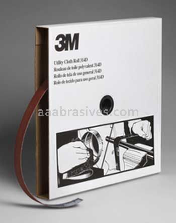 3M™ 7000118515 1 x 50 yds P60 Grit X-weight 314D Utility Cloth Roll