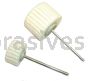 Wendt Abrasives 122601 Mounted Felt Polishing Mini Flap Wheel 3/4" x 3/4" x 1/8" shank Soft D2/H25