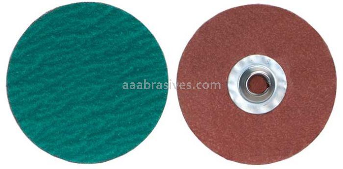 1-1/2" 40 Grit Merit Zirc Plus QC-T2 R801 PowerLock Quick Change Disc
