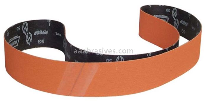 Norton 3 x 132 80-Y Norton SG Blaze Plus Plyweld RR-Flex R980P Narrow Belts
