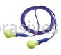 3M&trade; 7000127656 E-A-R&trade; 318-3000 Metal Detectable Corded Poly Bag Push-Ins&trade; Earplugs