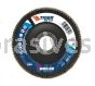 Weiler 50804 4-1/2" Big Cat Abrasive Flap Disc Flat Type 27 Phenolic Backing 60 Z 7/8" Arbor Hole