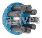 Weiler 85786 3" Nylox Disc Brush Rectangular Filament 120 SC Fill 7/8" Arbor Hole