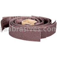1 x 11" 80 Grit Merit Glue Bond - Unscored Sand-O-Flex Refills - Wheel Model #350-RP
