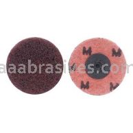 1-1/2" Merit A/O Medium Type 1 Quick Change Buffing Discs