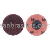4" Merit A/O Medium Type 1 PLD Buffing Discs with Locking Attachment