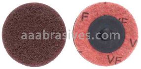 3 /Merit A/O Very Fine Type 3 /Merit A/O Buffing QC Discs /Buffing Discs - with Locking Attachment