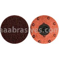 3" Merit A/O Coarse Type 2 Quick Change Buffing Discs
