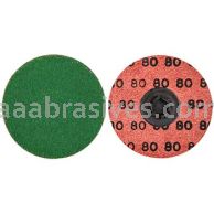 Norton 08834167034 3" 80 Grit TP Bluefire R887D Quick-change Discs