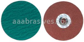 1" 120 Grit Merit Alo FX QC-T2 R228 PowerLock Quick Change Discs