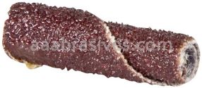 3/8 x 3/4 x 1/8 60 M-7 Merit Aluminum Oxide Cartridge Rolls Straight Half-Glued (Pencils)