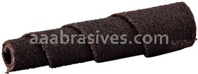 3/8 x 1-1/2 x 1/8 /150 /M-9 /Merit Aluminum Oxide /Spiral Rolls, Full-Tapered (Spirapoints)