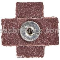 2-1/4 x 2-1/4 x 1/2 80 8-32 Merit Aluminum Oxide (8 Ply) Cross Pads