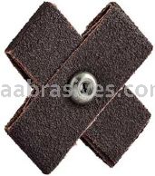 2 x 2 x 1 /120 / 8-32 /Merit Aluminum Oxide (8 Ply) /Cross Pads
