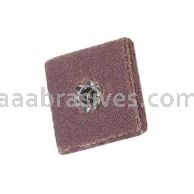 1 x 1 x 6 /80 /8-32 /Merit Aluminum Oxide Resin /Square Pads