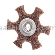 2 x 1/4-20 A/O Coarse Merit Type GD Surface Preparation Stars