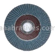 7 x 5/8-11 36 Grit Merit Type 29 Aluminum Plate Zirc Flap Discs