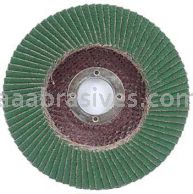 4-1/2 x 7/8 36 Grit Merit Premium Zirconia Plus Type 29 R801 Powerflex Flap Discs